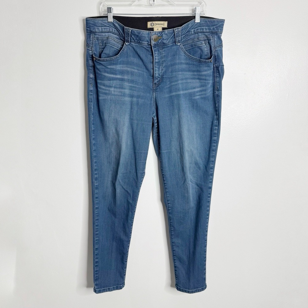 Democracy Ab Technology Skinny Stretch Jeans Size‎ 16